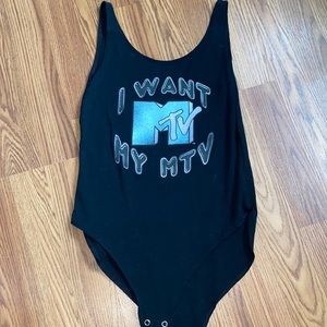 NWOT MTV bodysuit!